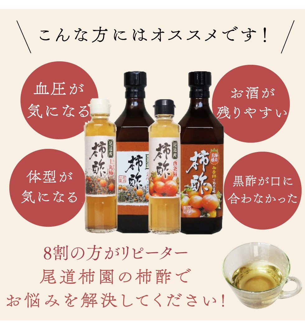 柿酢 上丸柿 500ｍｌ 無農薬 無添加 自然食品 健康 尾道 :kakisu-00:尾道柿園 - 通販 - Yahoo!ショッピング