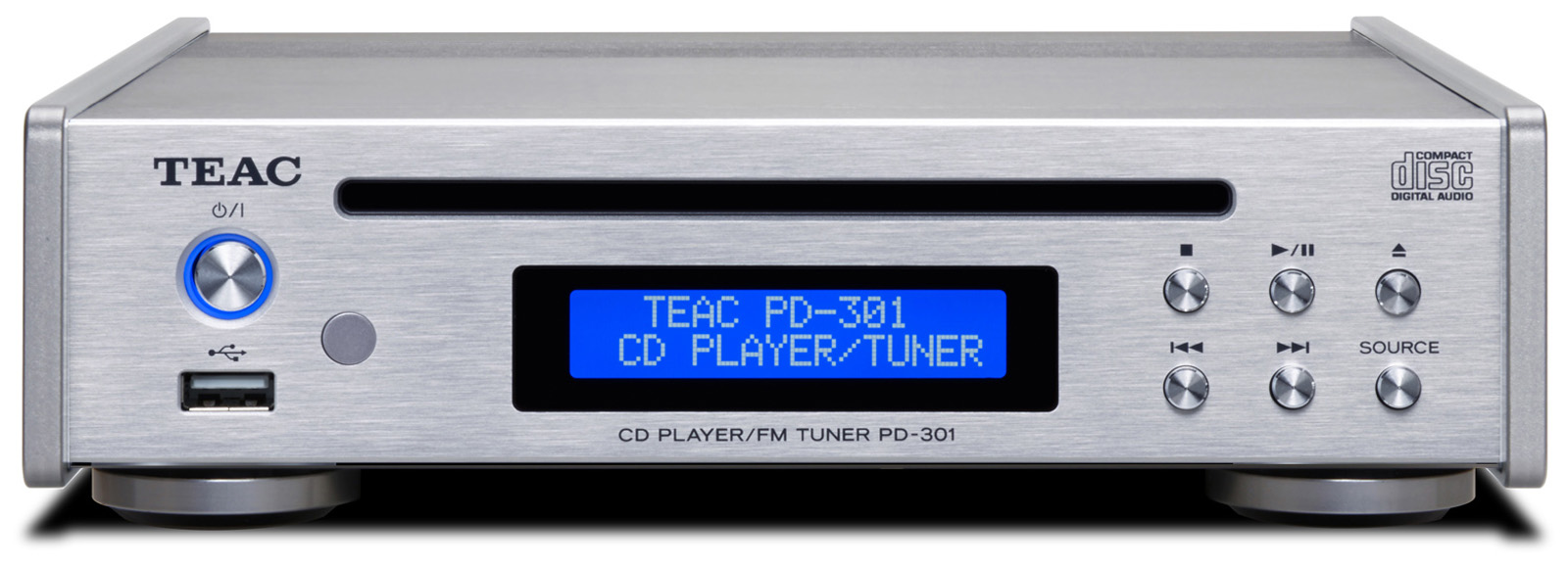 PD-301-X【TEAC_ティアック】「ワイドFMチューナー搭載CDプレーヤー 