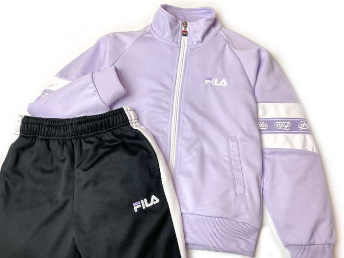 送料無料 FILA フィラ ジャージ上下セット 女の子 女児ジュニア