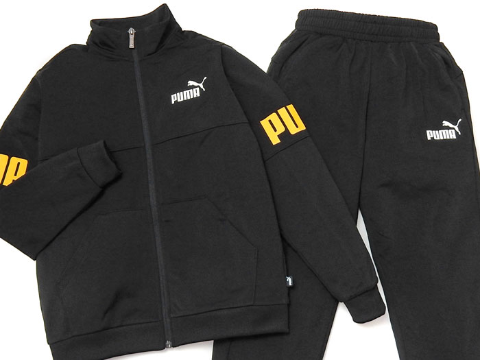 送料無料 男児 ジュニア 長袖 ポリトレーニングスーツ PUMA/プーマ
