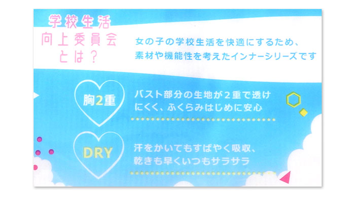 送料無料 2枚組セット 女児 キッズ ジュニア キャミソール 胸2重 DRY 吸汗速乾 テレコリブ 綿混 下着 子供 女の子 yg-1479a-wt  メール便対応 :yg-1479a:オンスタイル - 通販 - Yahoo!ショッピング