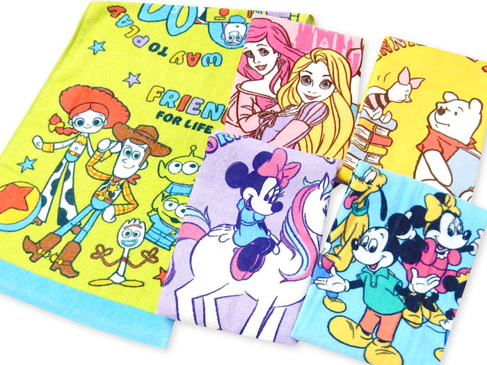 送料無料 フェイスタオル Disney/ディズニー ミッキーフレンズ ミニー