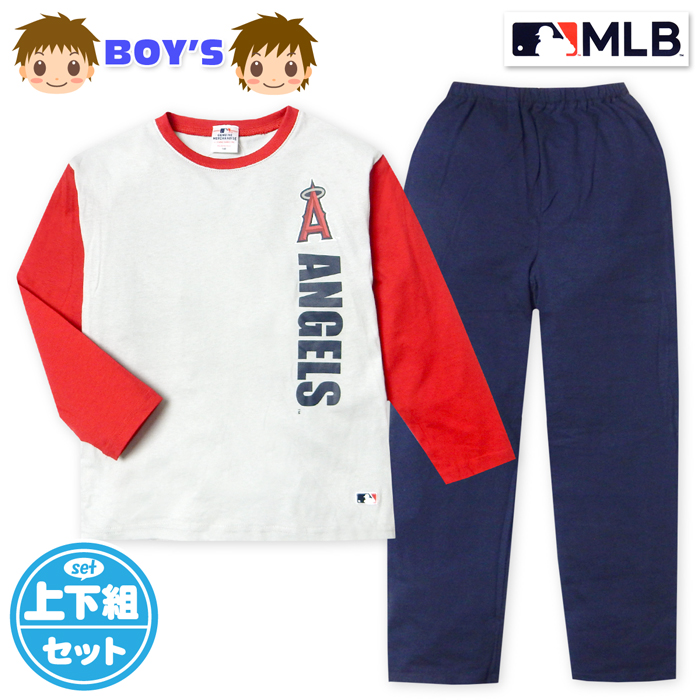 Lil様　パジャマ2組　専用 女児 MLB 天竺2TOPSパジャマ(140cm ピンク
