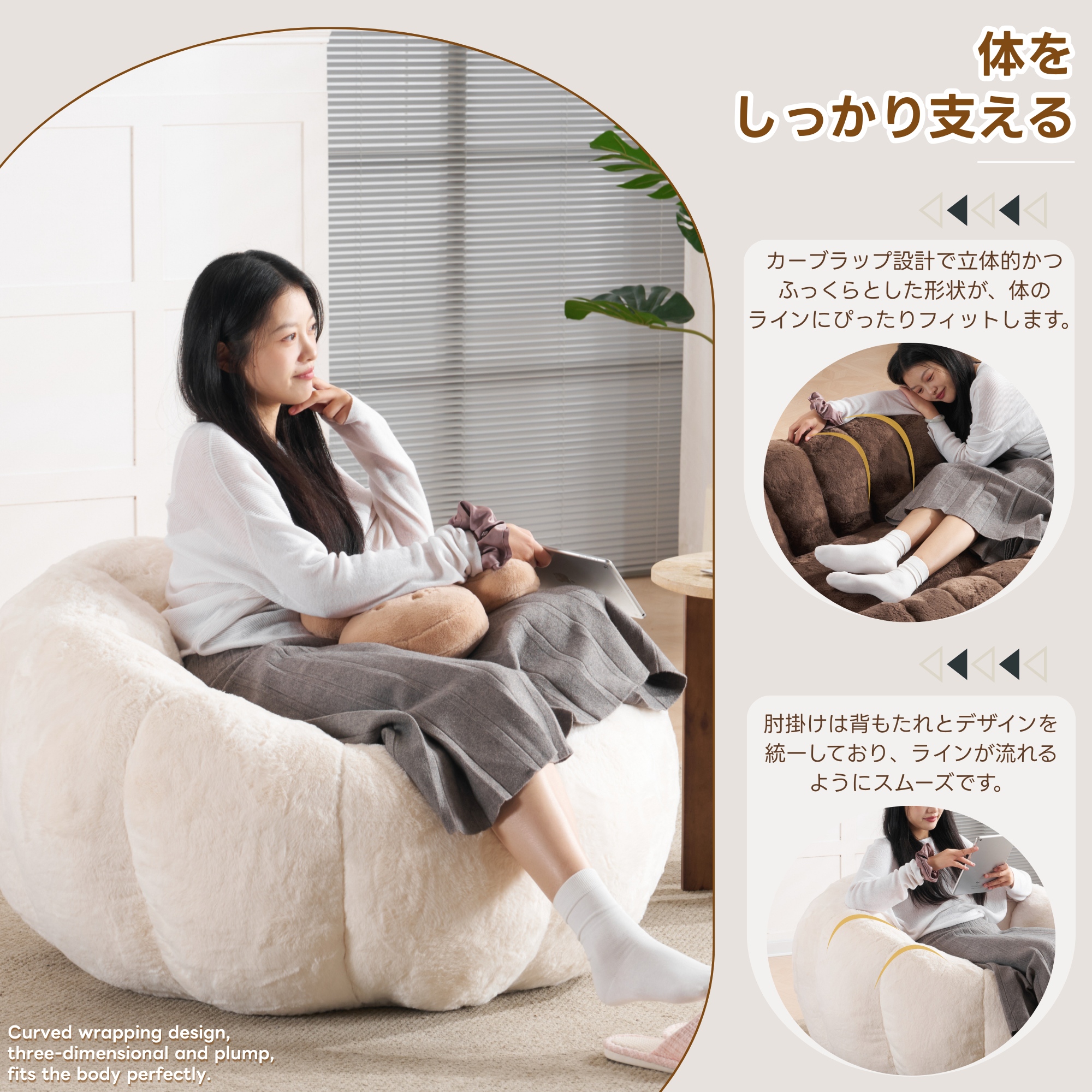 2~3人掛けソファ】圧縮ソファ クッションソファー ソファー 座椅子