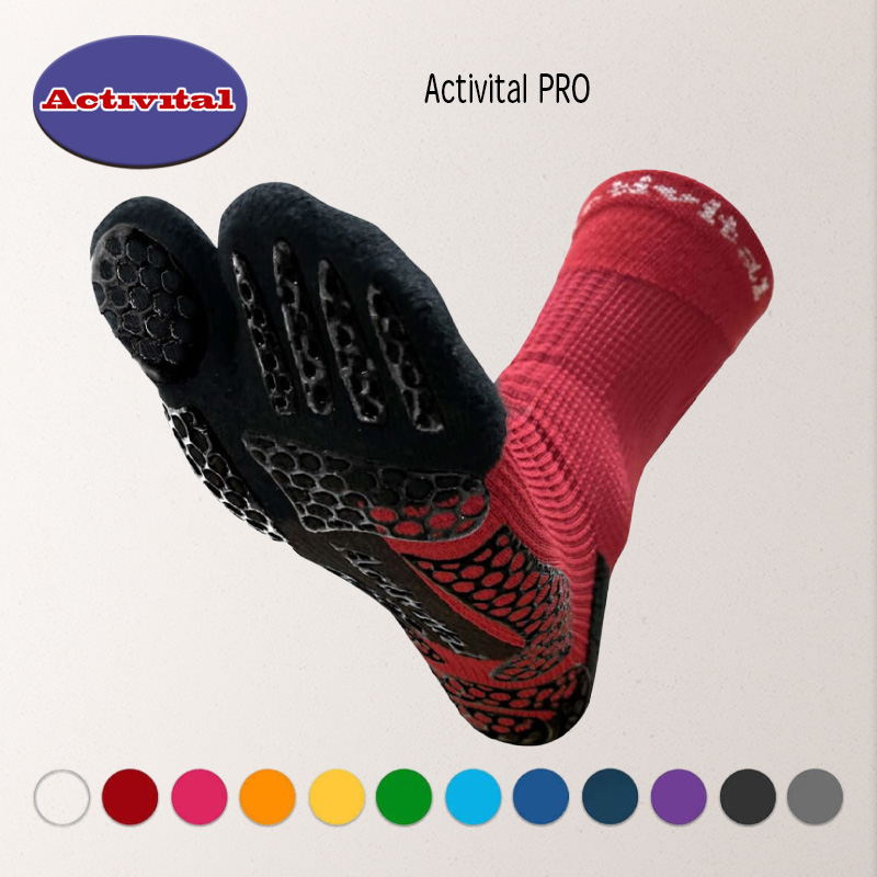 Activital PRO グリップ力は従来ソックスの1.6倍 250名以上のスポーツ選手が愛用 足袋形状 ソックス activital-pro-01