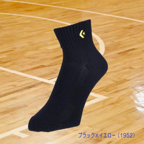 CONVERSE（コンバース） ニューアンクルソックス 靴下 ワンポイント 限定カラー バスケ スポーツ CB160069S｜onyourmark｜04
