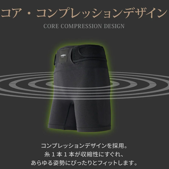 コアエナジー ベルト一体型インナー アスリートの為の魔法のインナー