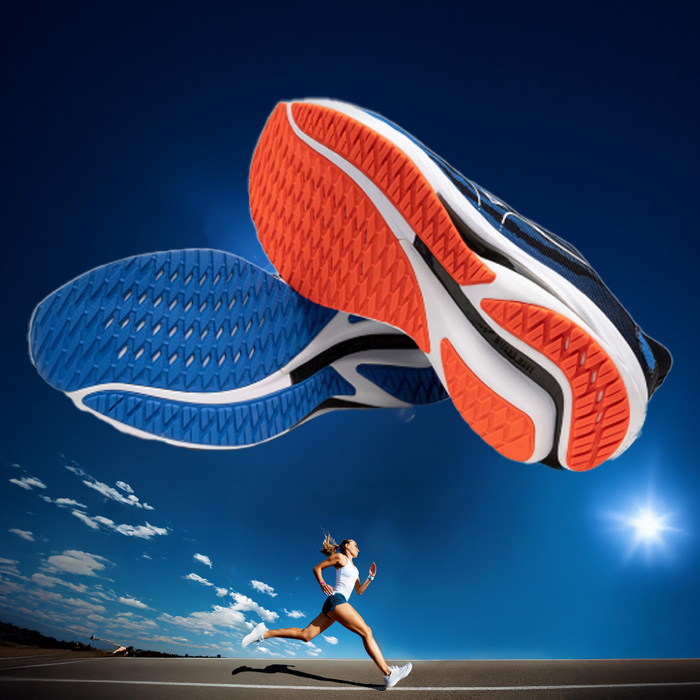 MIZUNO - あーたん MIZUNO ウエーブライダー28 ランニングシューズ 「青鬼」「赤鬼