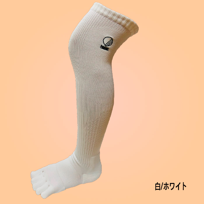 palourde パルード jushinsox 5本指 ハイソックス 前重心 野球 重心矯正 jushin-hi-03