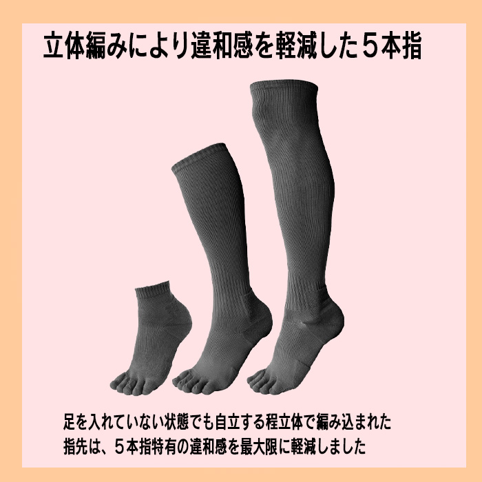 palourde パルード jushinsox 5本指 ハイソックス 前重心 野球 重心矯正 jushin-hi-06