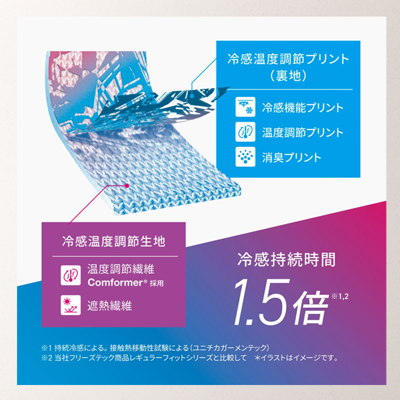 フリーズテック 氷撃α 冷感シャツ 長袖 クルーネック LDL-FTPC-LS_08