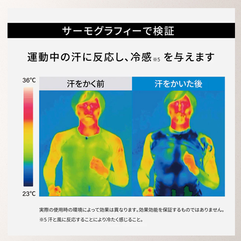 氷撃 冷感シャツ 半袖 クルーネック_07