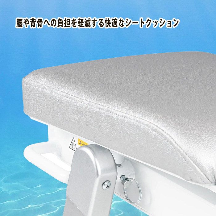 BYZOOM バイズーム Pure Series トレーニングベンチ ホワイト ps