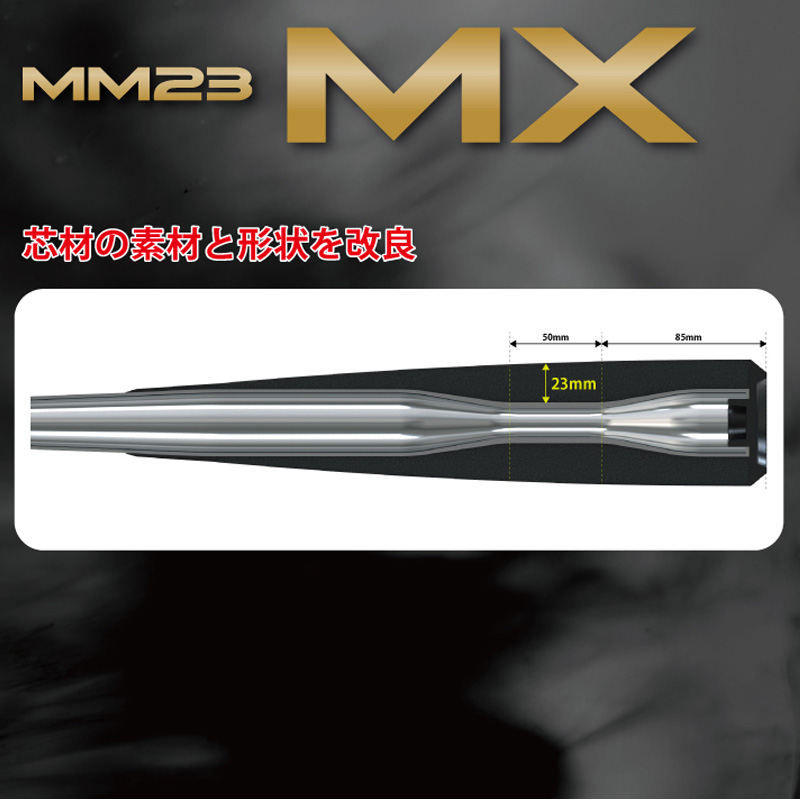 エスエスケイ（SSK） 軟式 バット 大人 一般 FRP製 MM23 MX トップ