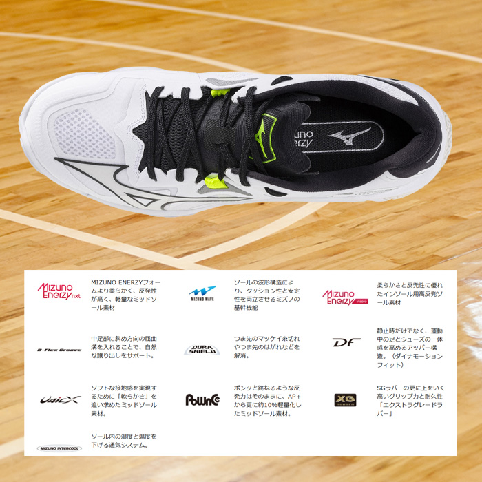MIZUNO（ミズノ） バレーボールシューズ ウエーブライトニング Z8 ユニ