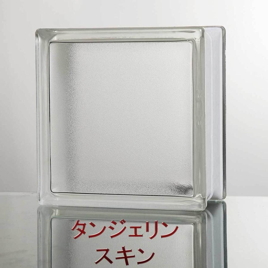 ガラスブロック 【6個セット】 デザイン16種類（クリアシリーズ） 190mm角×80mm厚｜onyx-jp｜08