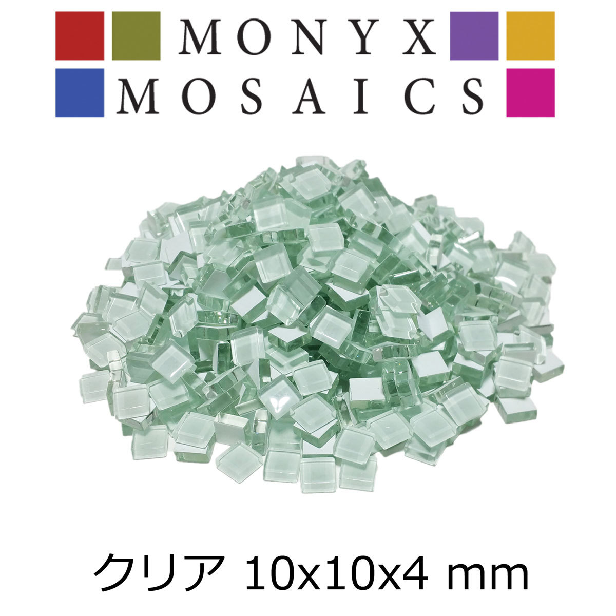 ONYX JAPAN（オニキスジャパン） ガラス モザイク タイル バラ 8色MIX