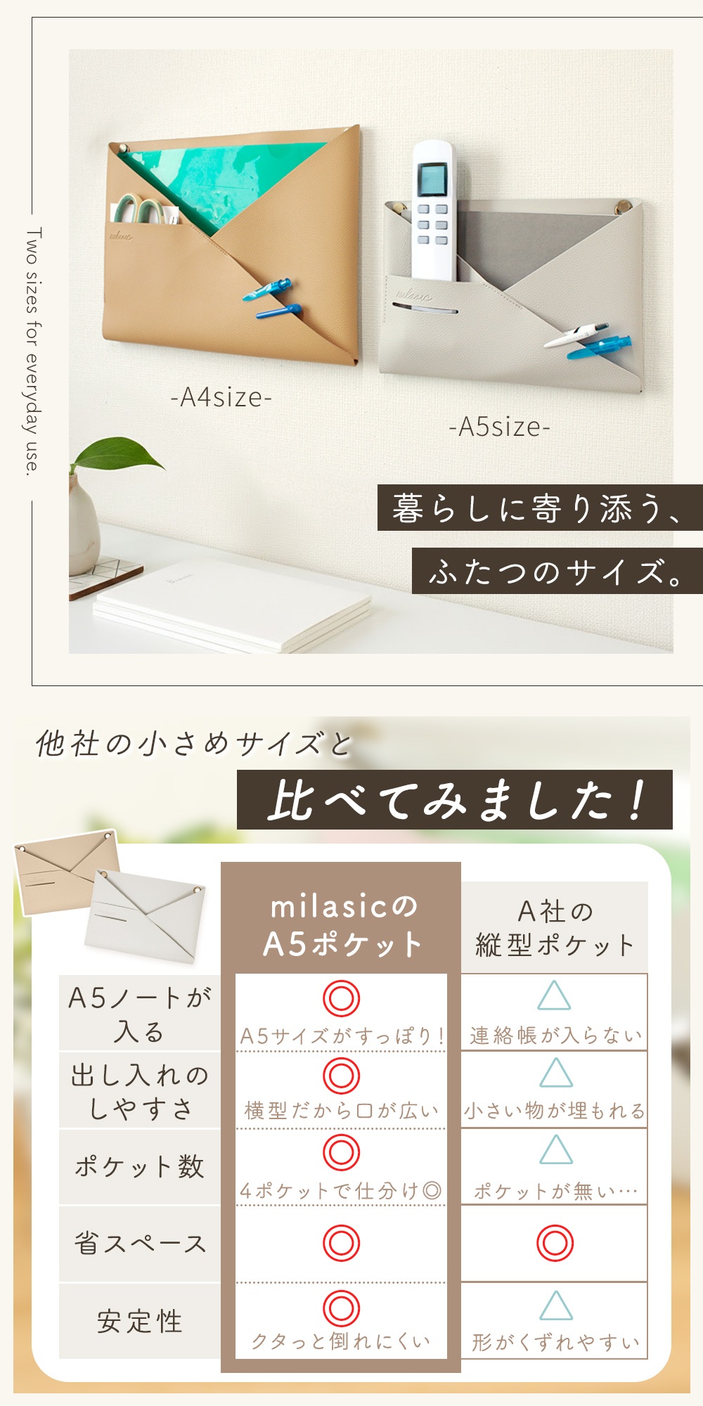 Yahoo!1位受賞！ ウォールポケット おまけ付き a4 a5 レターラック