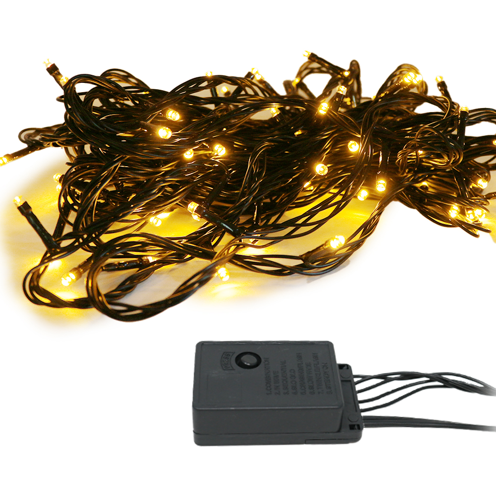 イルミネーション ライト LED 連結可 100球 10m クリスマス 点灯8パターン ツリーライト 飾り 電飾 部屋 壁 室内 ストレート おしゃれ AC電源 コンセント mitas｜oobikiyaking｜04