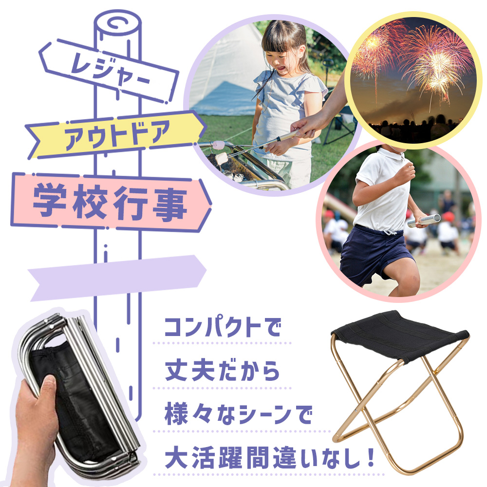 折り畳み 折りたたみ 椅子 チェア 選べる2個セット 収納袋付