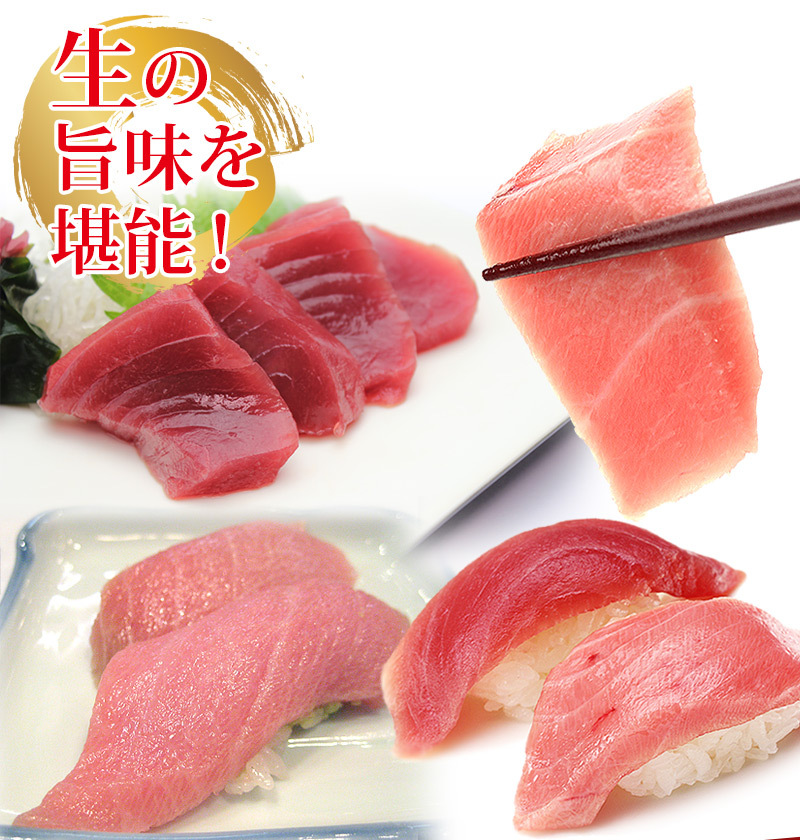 国産の生本マグロ（クロマグロ）背ブロック◇1kg : 瀬戸内の珍味