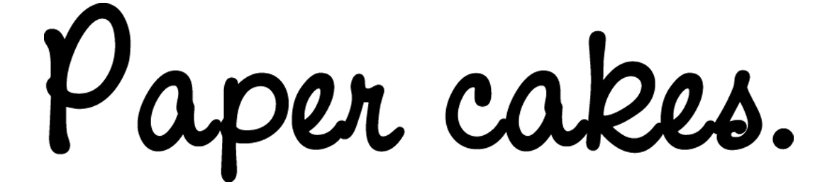 PAPER CAKES. ヘッダー画像