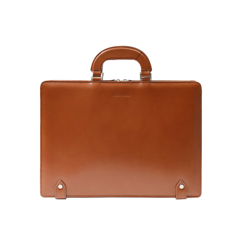 mila schon（ミラショーン） レザービジネスバッグ A4ジャスト 日本製