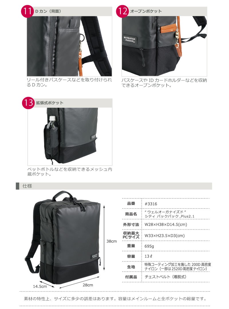 MANHATTAN PASSAGE（マンハッタンパッセージ） ウェルオーガナイズド