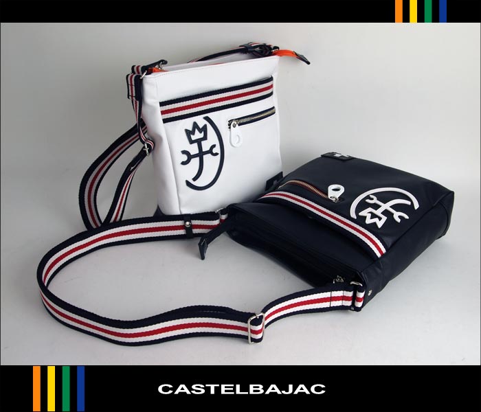 カステルバジャック CASTELBAJAC 縦型 ショルダーバッグ メンズ