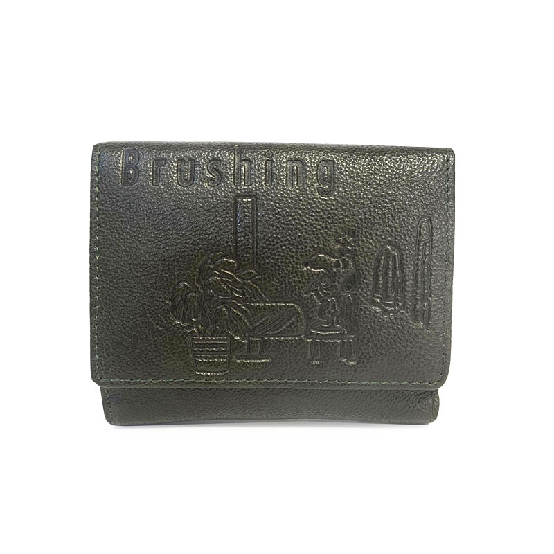 ピーナッツ PEANUTS スヌーピー SNOOPY 二つ折り財布 Brushing 73520