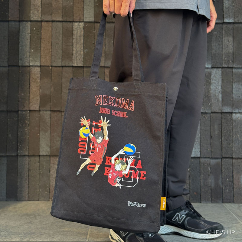 黒尾鉄朗 MIKASAナイロンバッグ ハイキュー!!展 ゲンガ×タイカン 雑貨 黒尾鉄朗 MIKASAコラボ ナイロンバッグ 「ハイキュー!!展