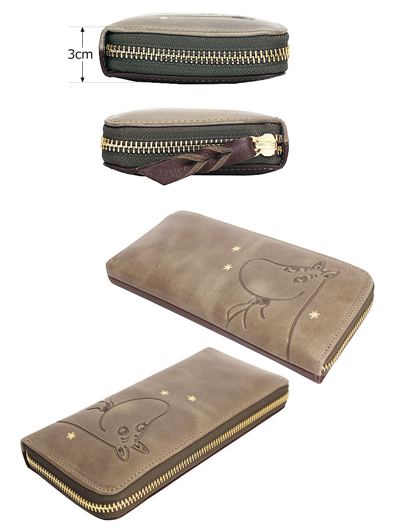 MOOMIN（ムーミン） ラウンドファスナー長財布 STANDARD スタンダード