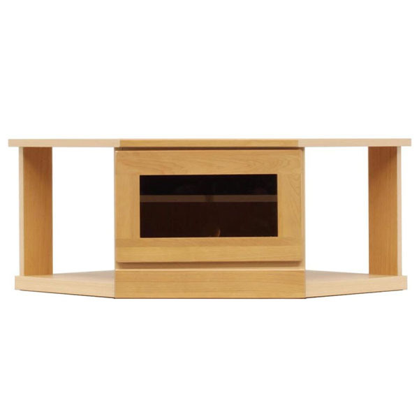 無印良品 コーナー型テレビ台 木製 ナチュラルウッド 無印良品 コーナー型テレビ台 木製 ナチュラルウッド（F01041_