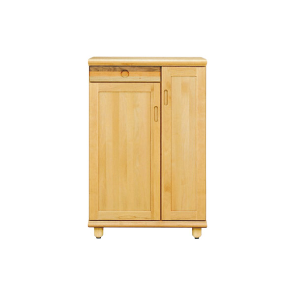 下駄箱 シューズボックス ロータイプ 幅75cm 天然木 完成品 日本製