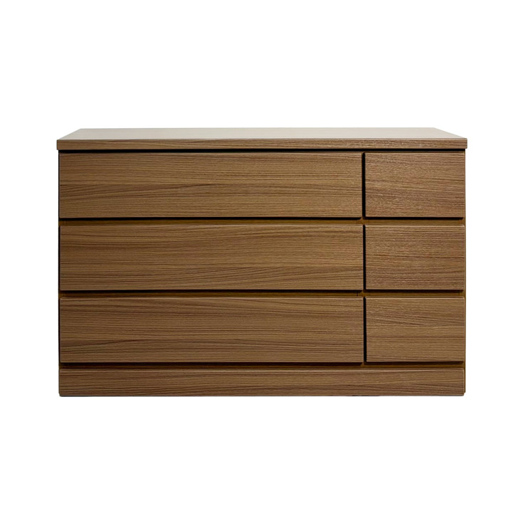 チェスト 完成品 タンス 木製 3段 白 大川家具 幅120cm 国産 日本製