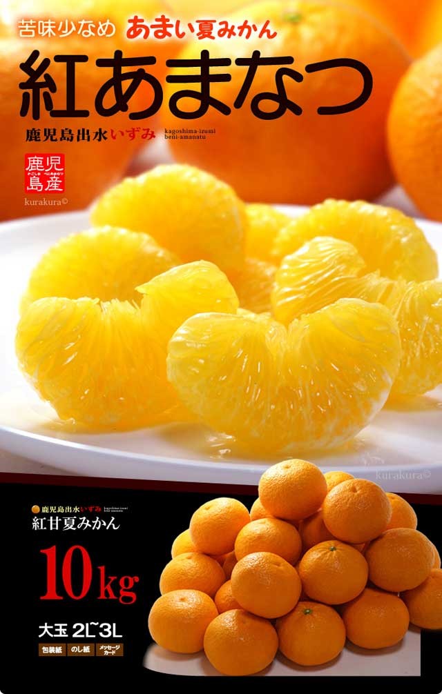 紅甘夏、甘夏みかん 箱込み約4.5kg (12〜16玉) お求めやすく価格