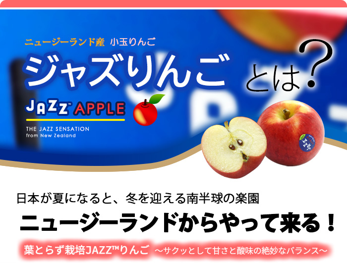 ジャズりんごニュージーランドからやって来る！