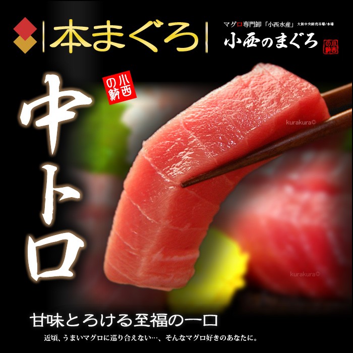 本マグロ中トロの販売/通販