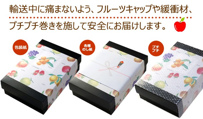 フルーツギフト包装イメージ