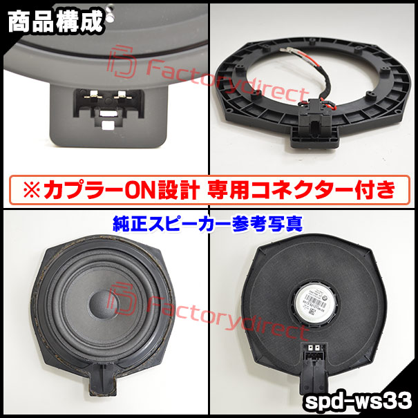 ABSインナーバッフルボードスピーカー取付金具リング