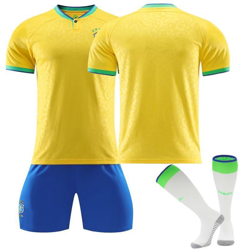 Spring Sale】ブラジル代表 2024 アウェイ 半袖 ユニフォーム No