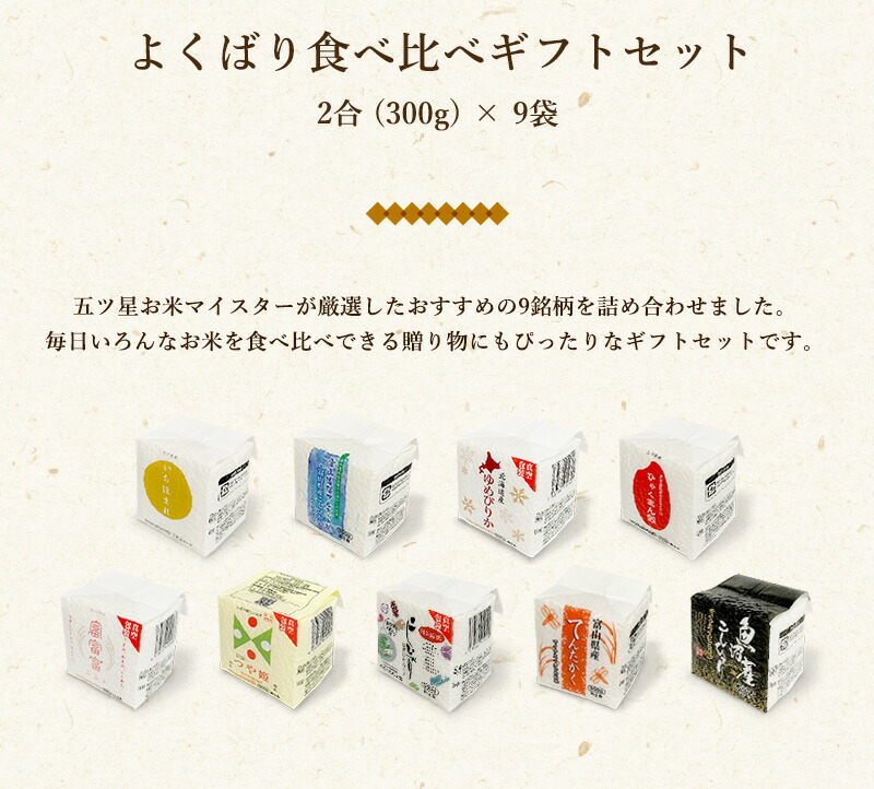 食べ比べギフトセットよくばり