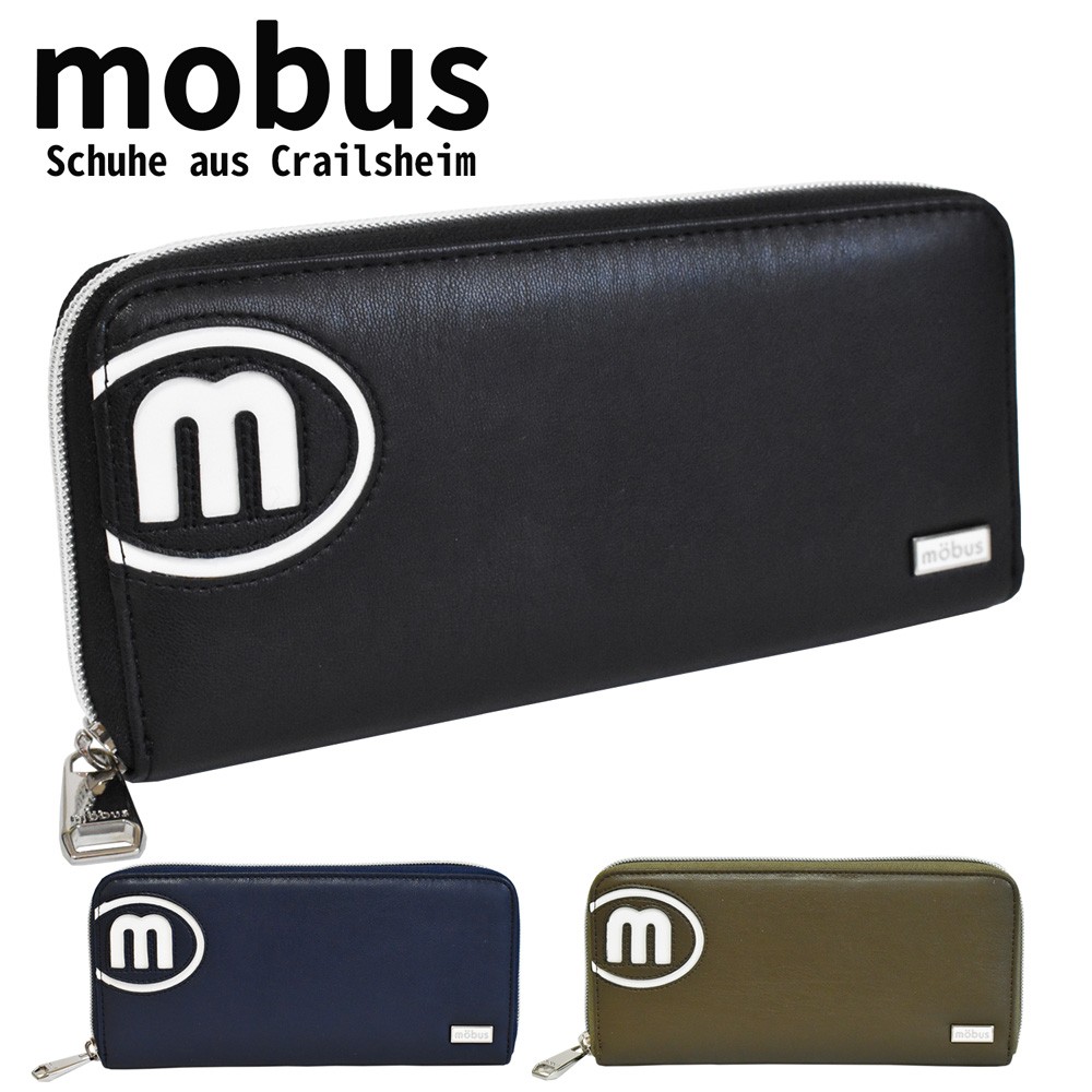 mobus ラウンドファスナーコンパクト財布 - 折り財布