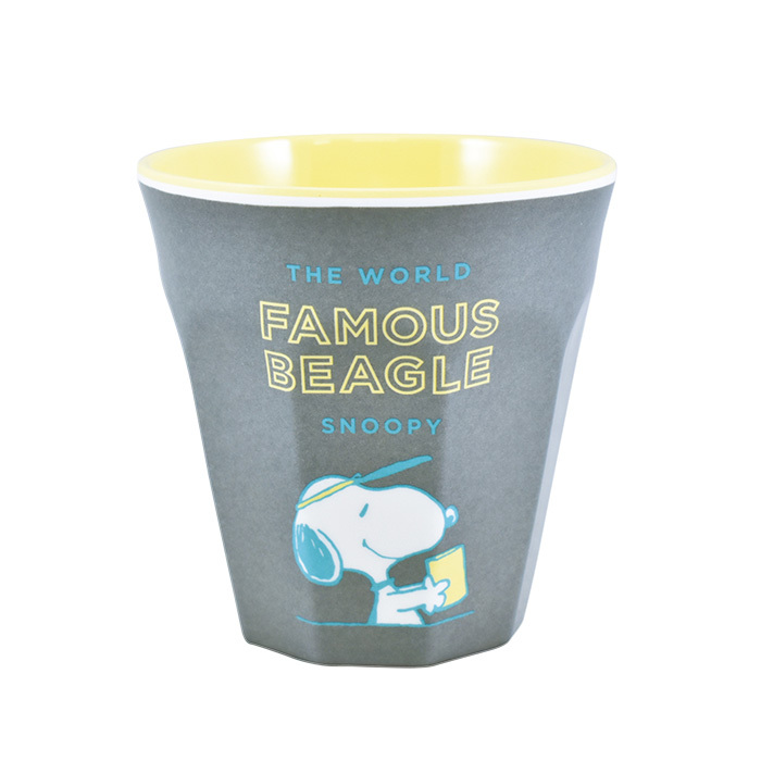 気質アップ メラミン製コップ カラフル コップ Cup イラスト スヌーピー Snoopy 食器 キャラ Wantannas Go Id