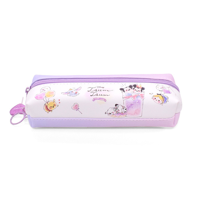 ペンケース トムとジェリー 2ルーム 筆箱 文房具 ペンポーチ くまのプーさんグッズ 雑貨 女 かわいい パステルカラー 仕切り 整理 人気 イラスト 柄 パープル N2 Opabinia 通販 Yahoo ショッピング