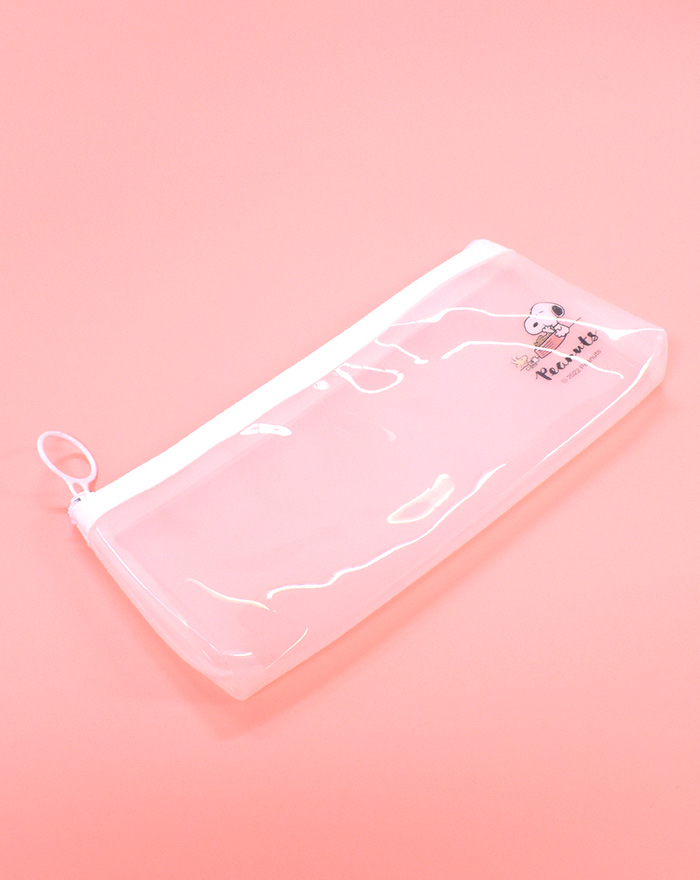 Sanrio Disney Snoopy クリア フラットポーチ フラット 透明 Clear レディース シンプル 学校 仕事 マルチポーチ 旅行 ペンポーチ 大容量 Opabinia 通販 Yahoo ショッピング