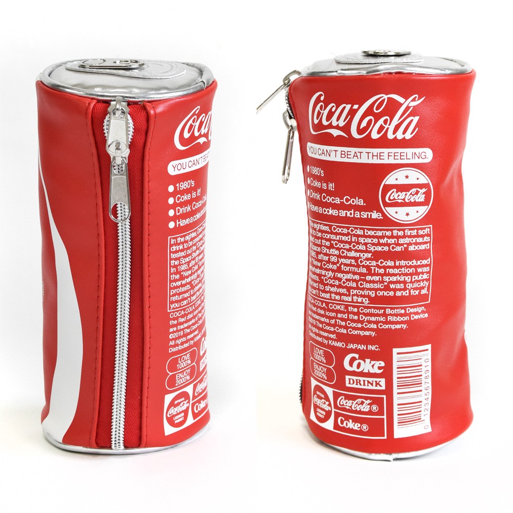 ペンケース コカコーラ Coca Cola 筆箱 おしゃれ ポーチ 缶型 ふでばこ