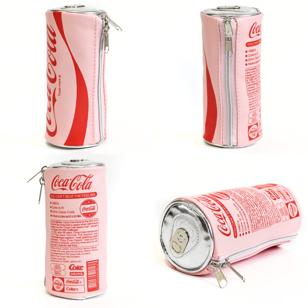 ペンケース コカコーラ Coca Cola 筆箱 おしゃれ ポーチ 缶型 ふでばこ