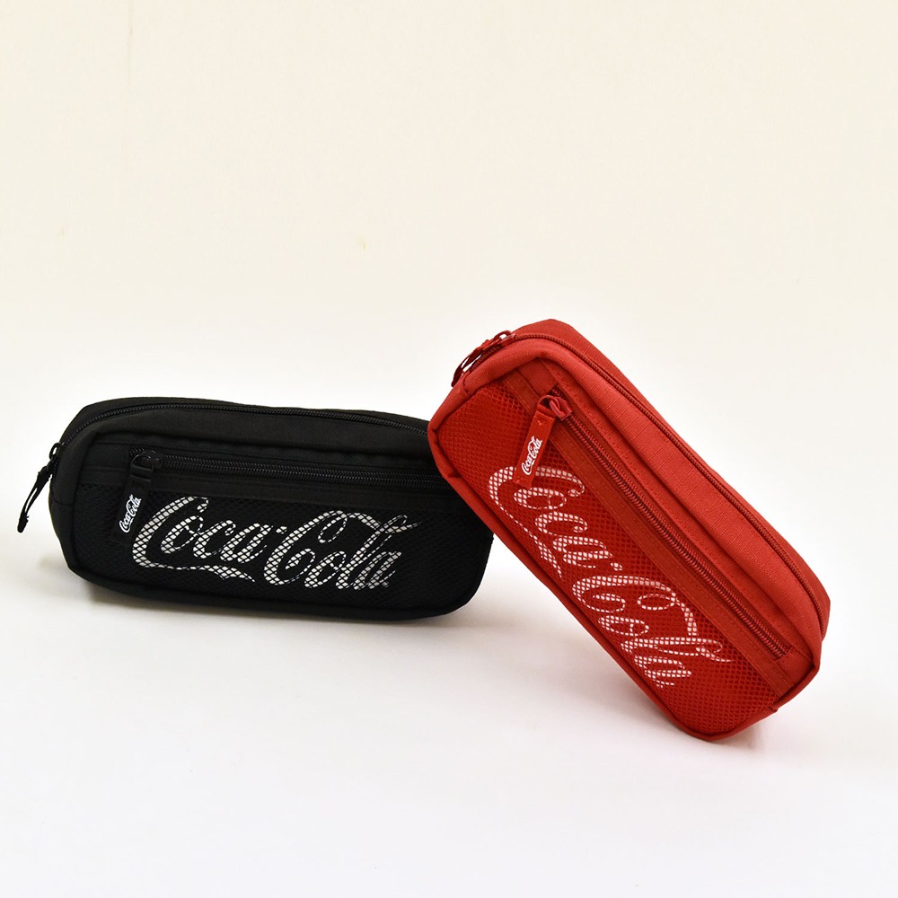 ペンケース Lサイズ Coca Cola コカ・コーラ 筆箱 コスメポーチ 工具