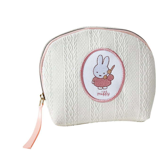 ポーチ 小物入れ レディースポーチ miffy スプリングニットシリーズ コスメ ミッフィーグッズ ...